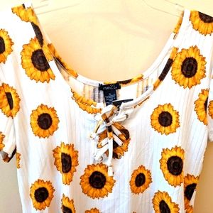 Sunflower ribbed tee